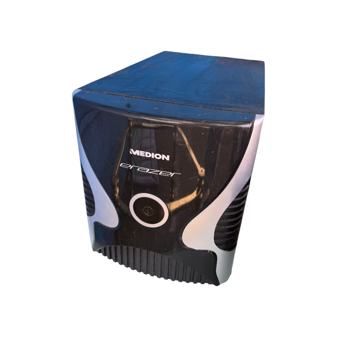 Carcasa PC Gaming Medion Erazer Mid-Tower, Negru/Argintiu