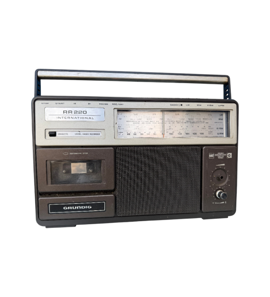 Radiocasetofon Portabil Vintage anii 1970-1980 - Sunet Retro Autentic