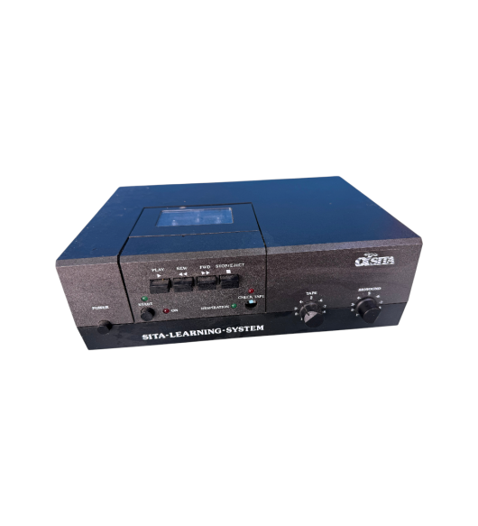 Sistem Audio Retro si Dispozitiv de Invatare Vintage cu Casetofon Integrat